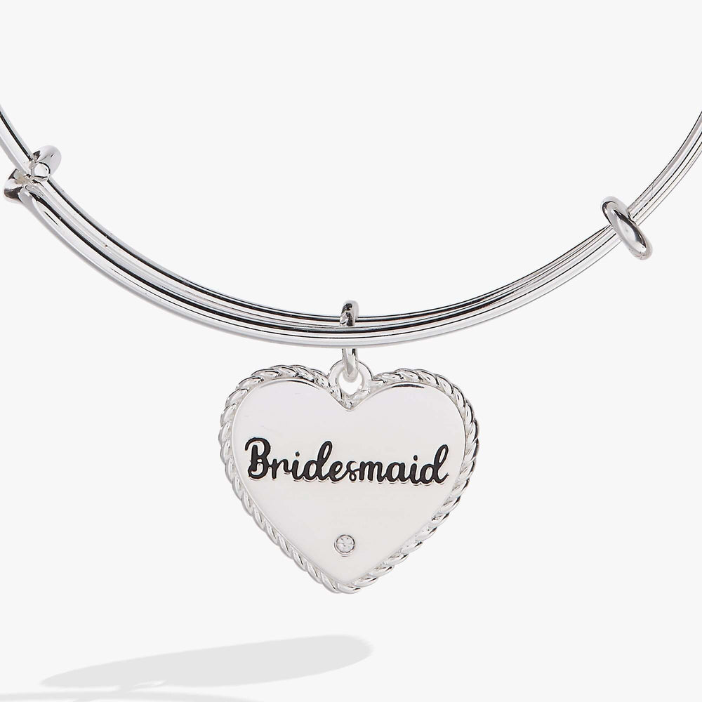 Bridesmaid Heart Bangle, Bracelets, $ 20.00, A Moment Of Now™
