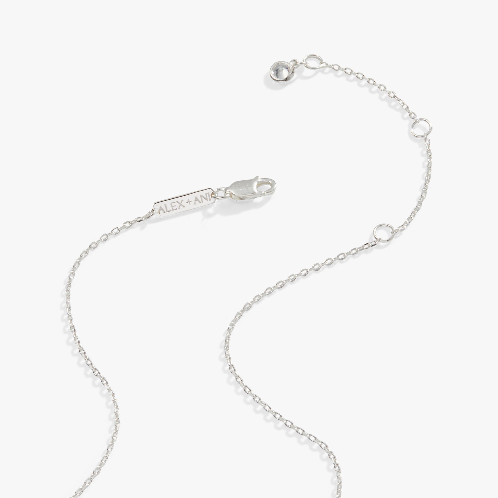Butterfly + Crystal Necklace, Adjustable, Necklaces, $ 88.00, A Moment Of Now™