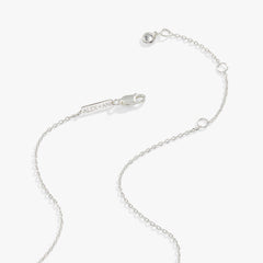 Butterfly + Crystal Necklace, Adjustable, Necklaces, $ 88.00, A Moment Of Now™