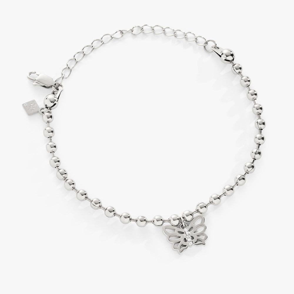 Butterfly Ball Chain Bracelet, Bracelets, $ 24.00, A Moment Of Now™