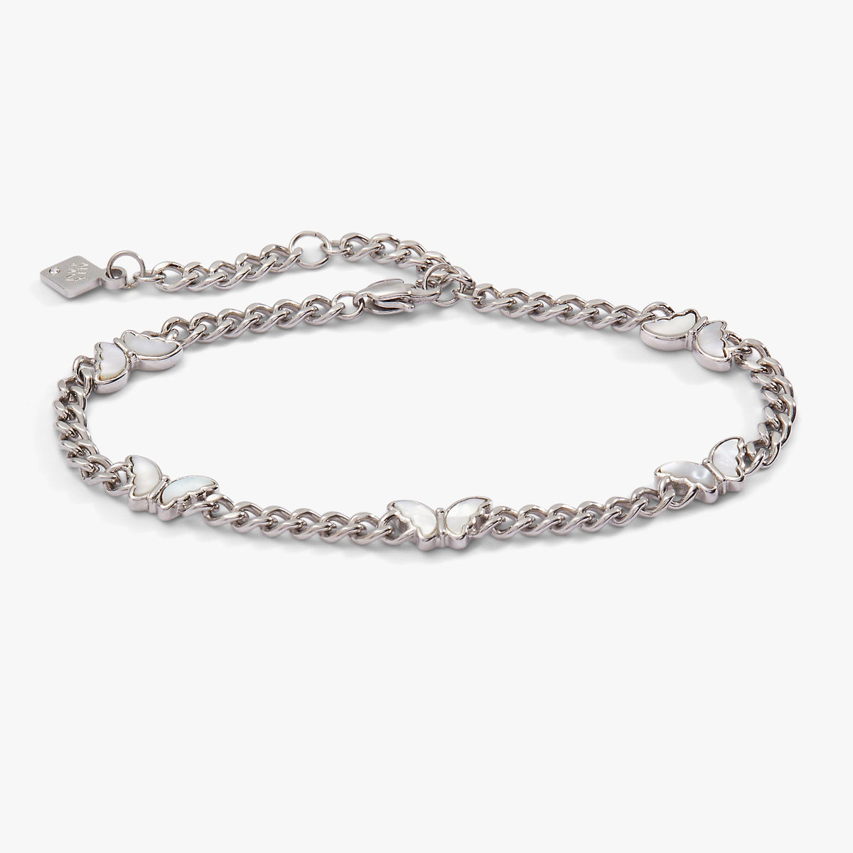 Butterfly Curb Chain Bracelet, Bracelets, $ 48.00, A Moment Of Now™