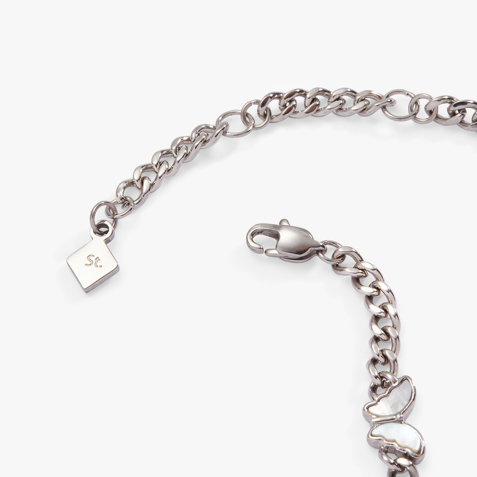 Butterfly Curb Chain Bracelet, Bracelets, $ 48.00, A Moment Of Now™