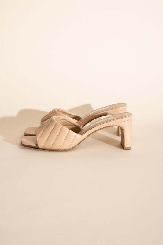 W-NINA Slide Mule Heels Sandals, Fortune Dynamic, $ 39.00