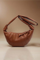 Vegan Leather Croissant Crossbody Bag Handbag, Zenana, $ 35.00