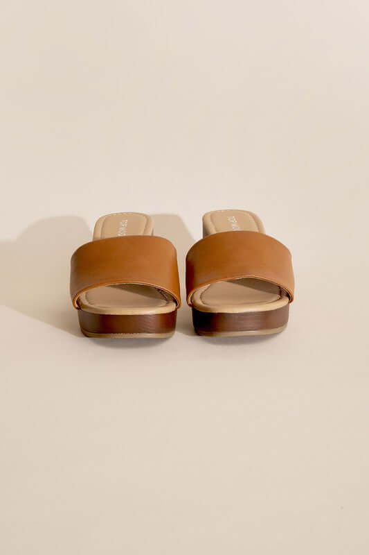 LAUREN-1 Slides Mules Heels, Top Guy Footwear, $ 30.95