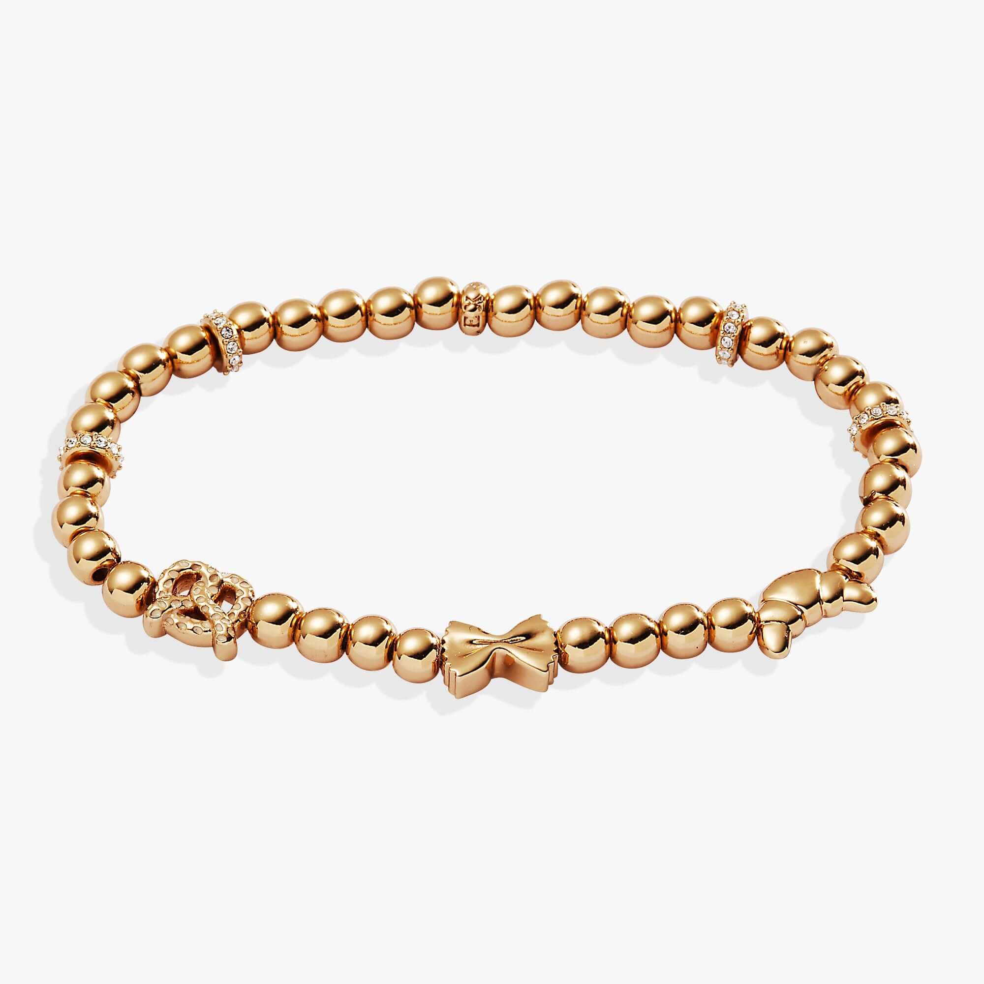'Carbs are My Love Language' Beaded Stretch Bracelet, Bracelets, $ 38.00, A Moment Of Now™