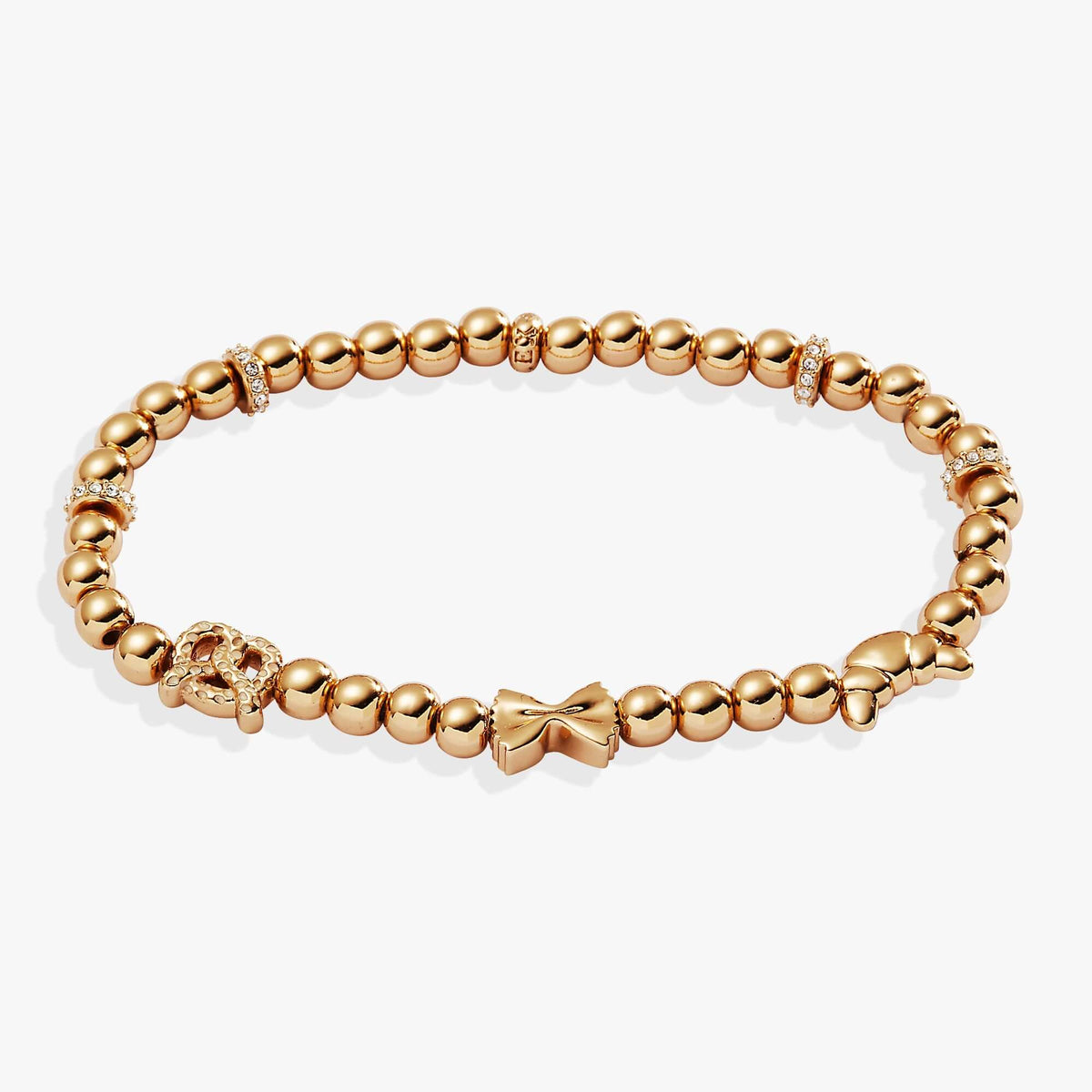 'Carbs are My Love Language' Beaded Stretch Bracelet, Bracelets, $ 38.00, A Moment Of Now™