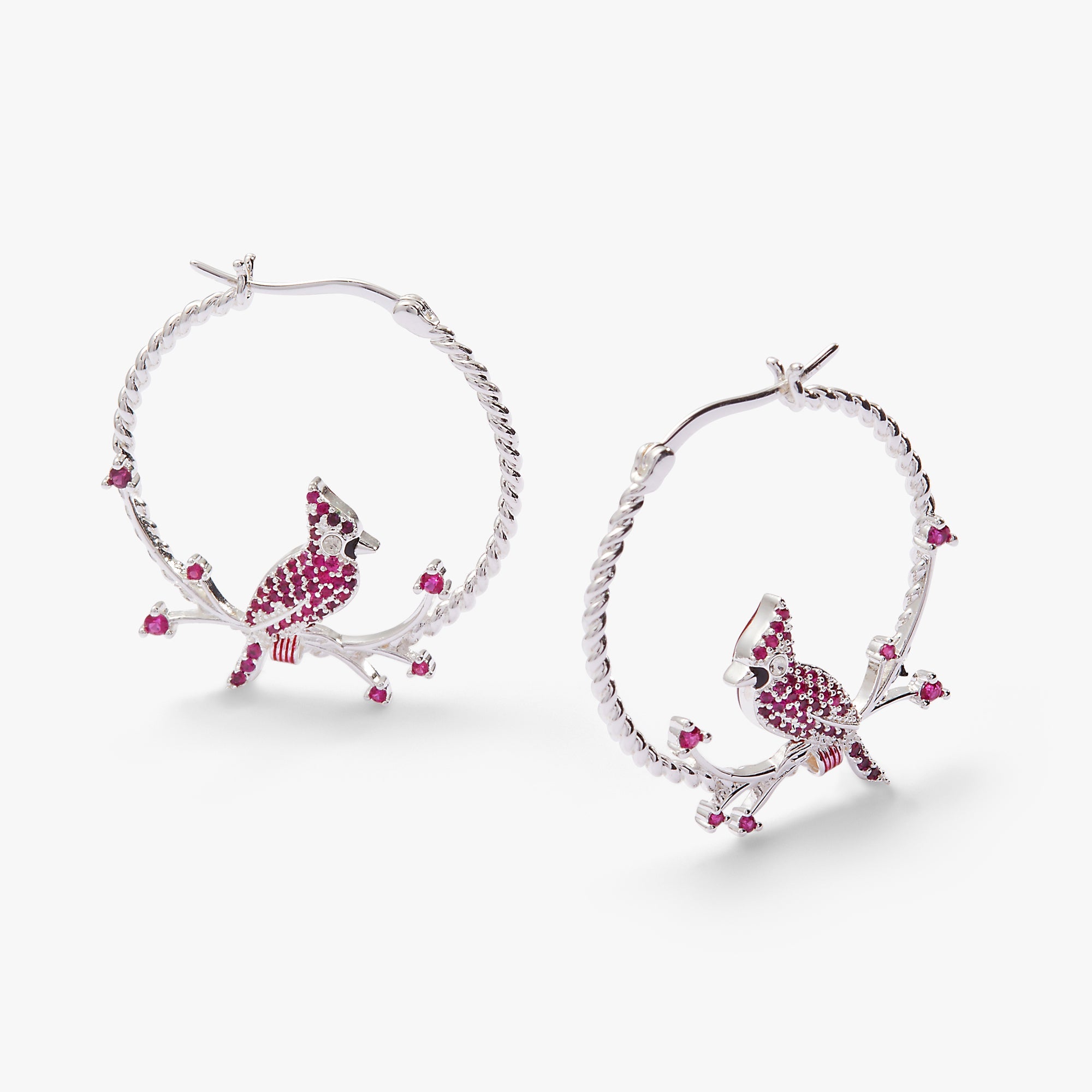 Cardinal Reversible Hoop Earrings, Earrings, $ 38.00, A Moment Of Now™