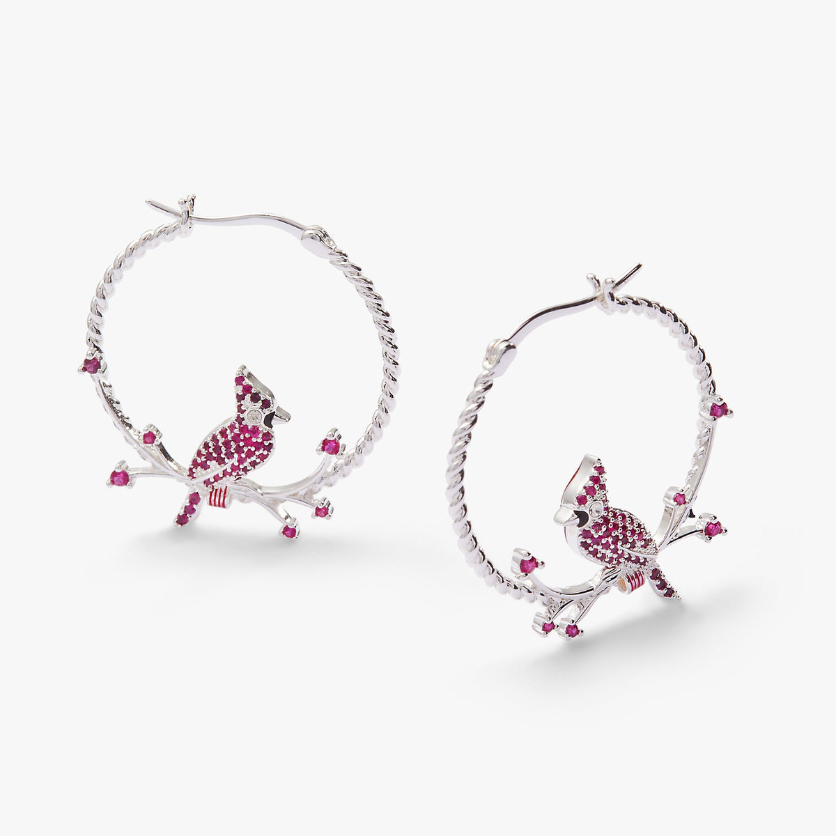 Cardinal Reversible Hoop Earrings, Earrings, $ 38.00, A Moment Of Now™