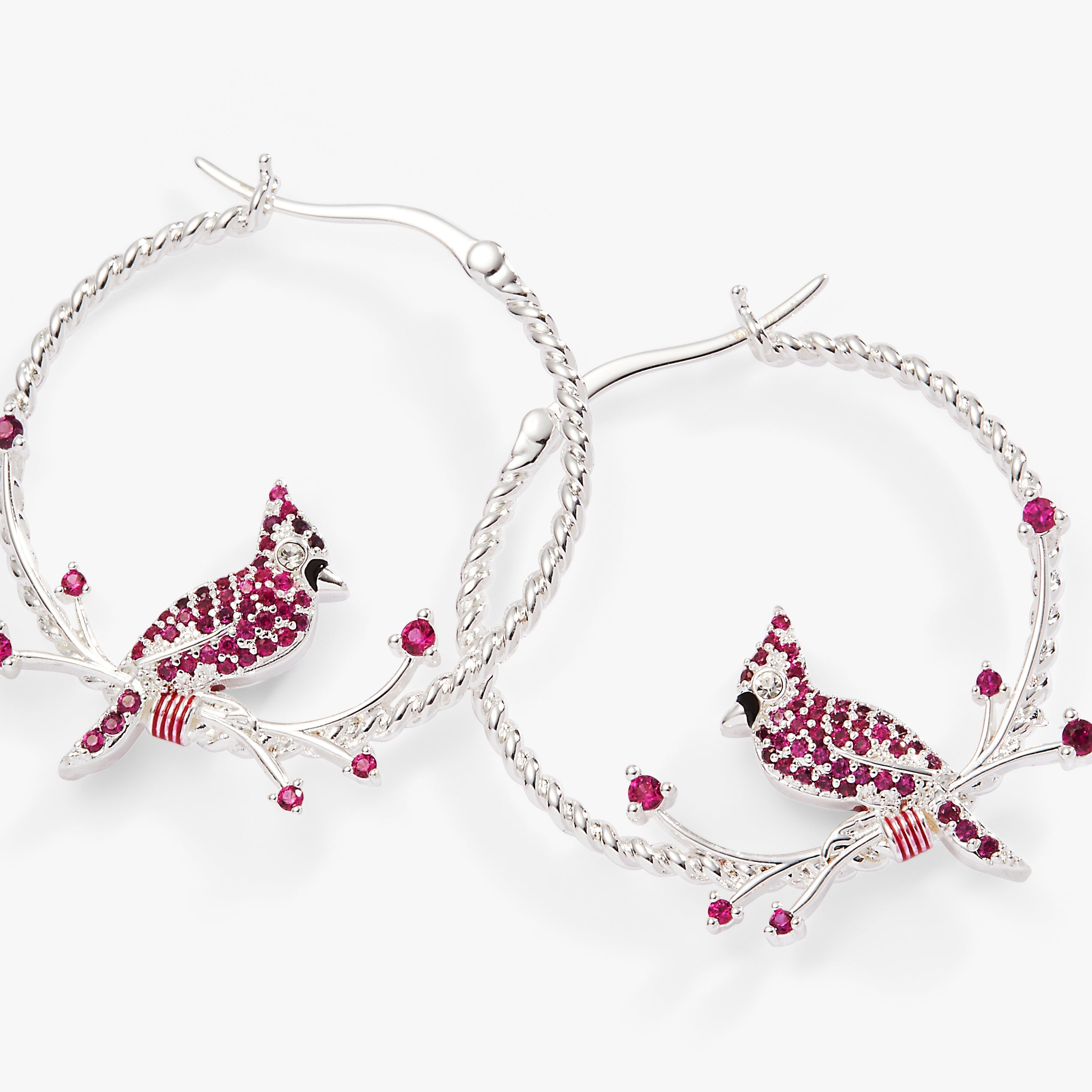 Cardinal Reversible Hoop Earrings, Earrings, $ 38.00, A Moment Of Now™