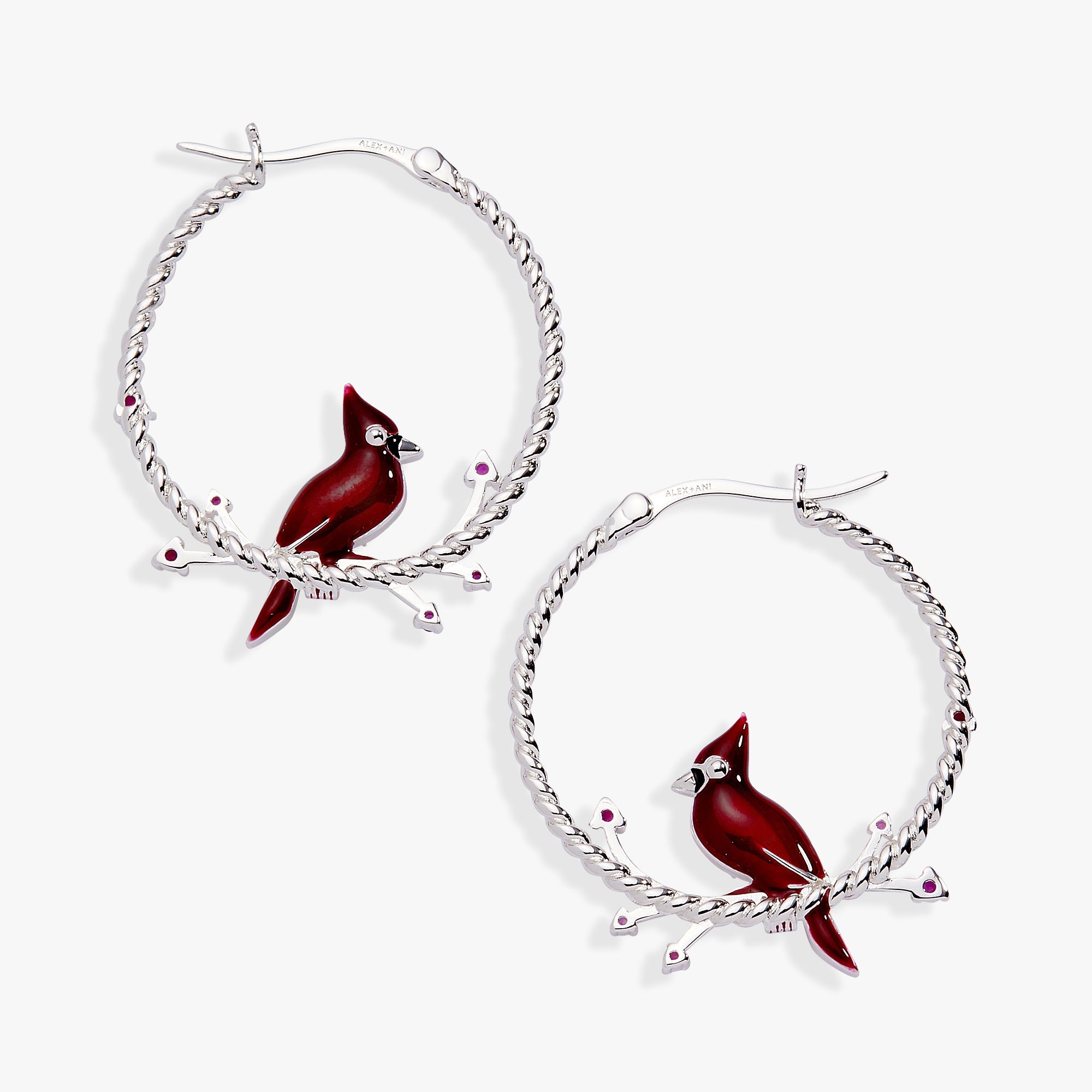 Cardinal Reversible Hoop Earrings, Earrings, $ 38.00, A Moment Of Now™