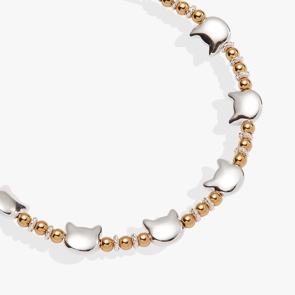 Cat Beaded Bangle, Bracelets, $ 34.00, A Moment Of Now™