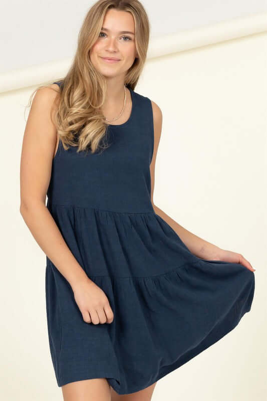 Good Girl Sleeveless Tiered Mini Dress, HYFVE, $ 48.95