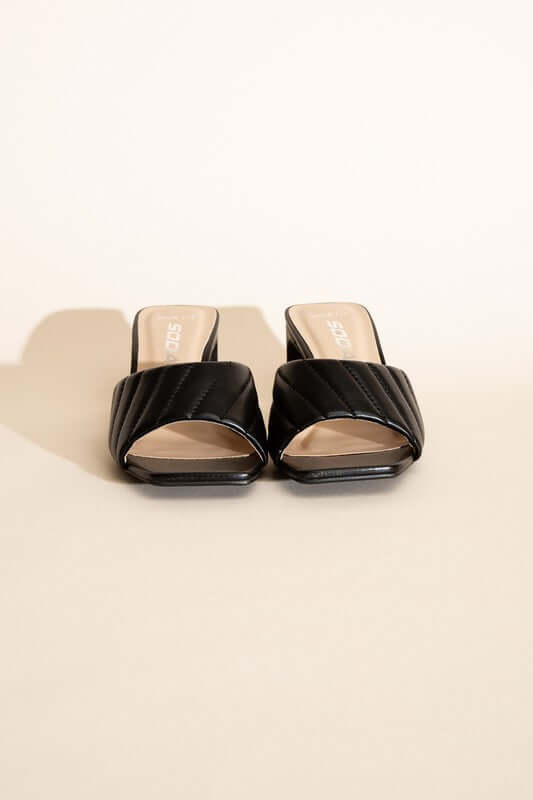 W-NINA Slide Mule Heels Sandals, Fortune Dynamic, $ 39.00