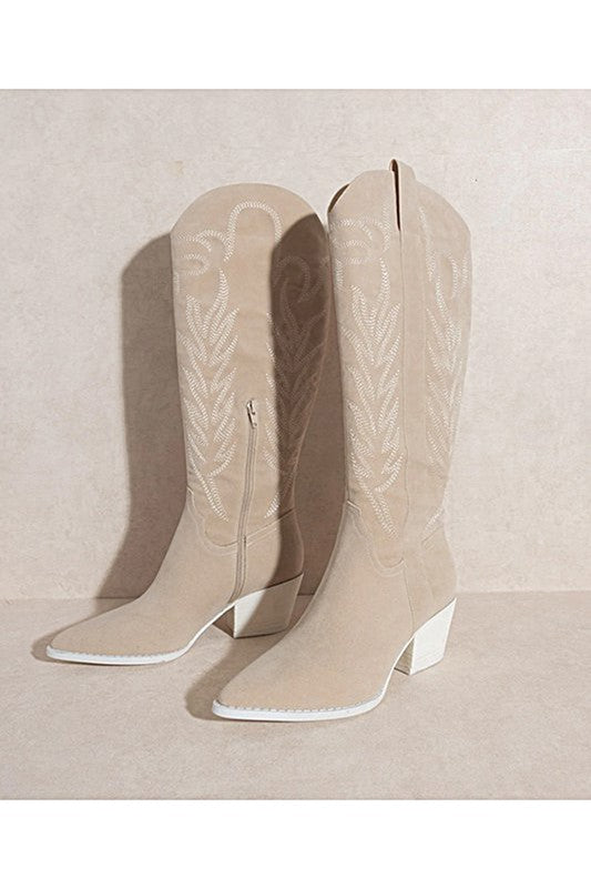 Samara Western Embroidery Point Toe Boots, Let's See Style, A Moment Of Now