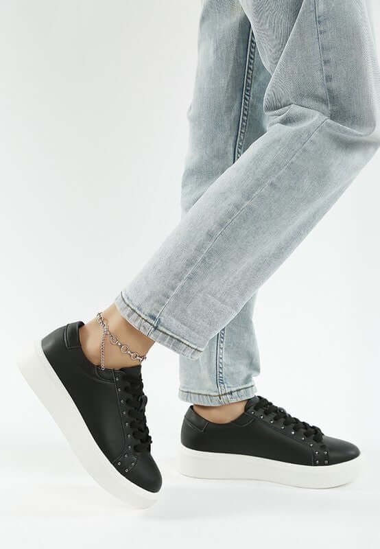 Strider Studs Embellished Chunky Sneakers, Sneakers, $ 89.99, A Moment Of Now™