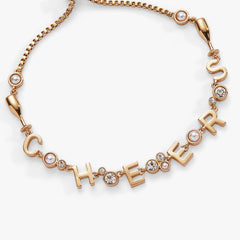 “Cheers” Champagne Inline Bolo Bracelet, Bracelets, $ 19.90, A Moment Of Now™