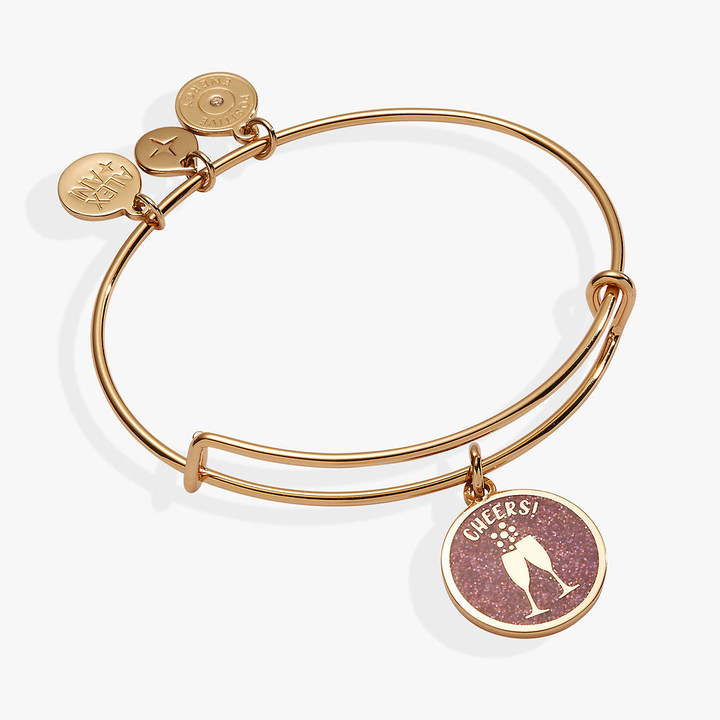 Happy New Year Cheers Bangle, Bracelets, $ 28.00, A Moment Of Now™