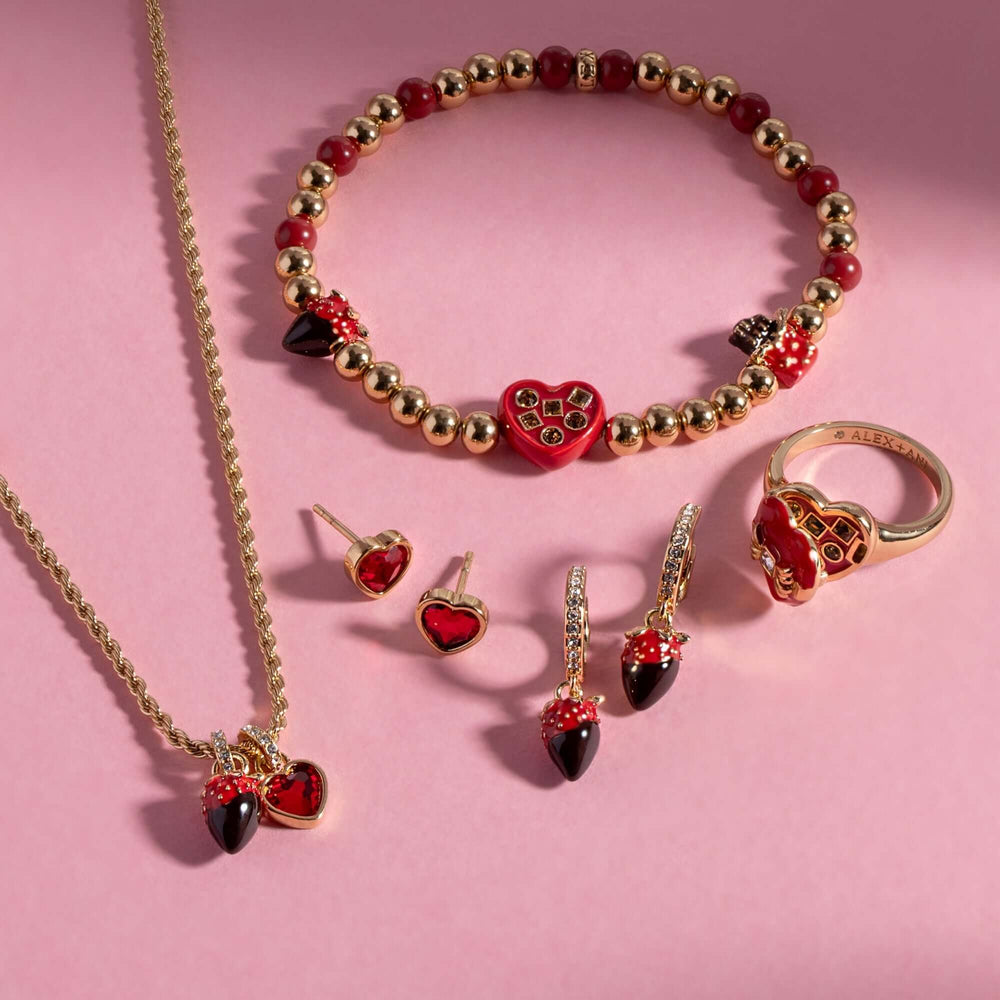 ”Chocolate Is My Love Language” Stretch Bracelet, Bracelets, $ 38.00, A Moment Of Now™