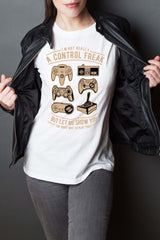 I am Not Really A Control Freak Unisex Graphic T-shirt Tee, A Moment Of Now, $ 24.50