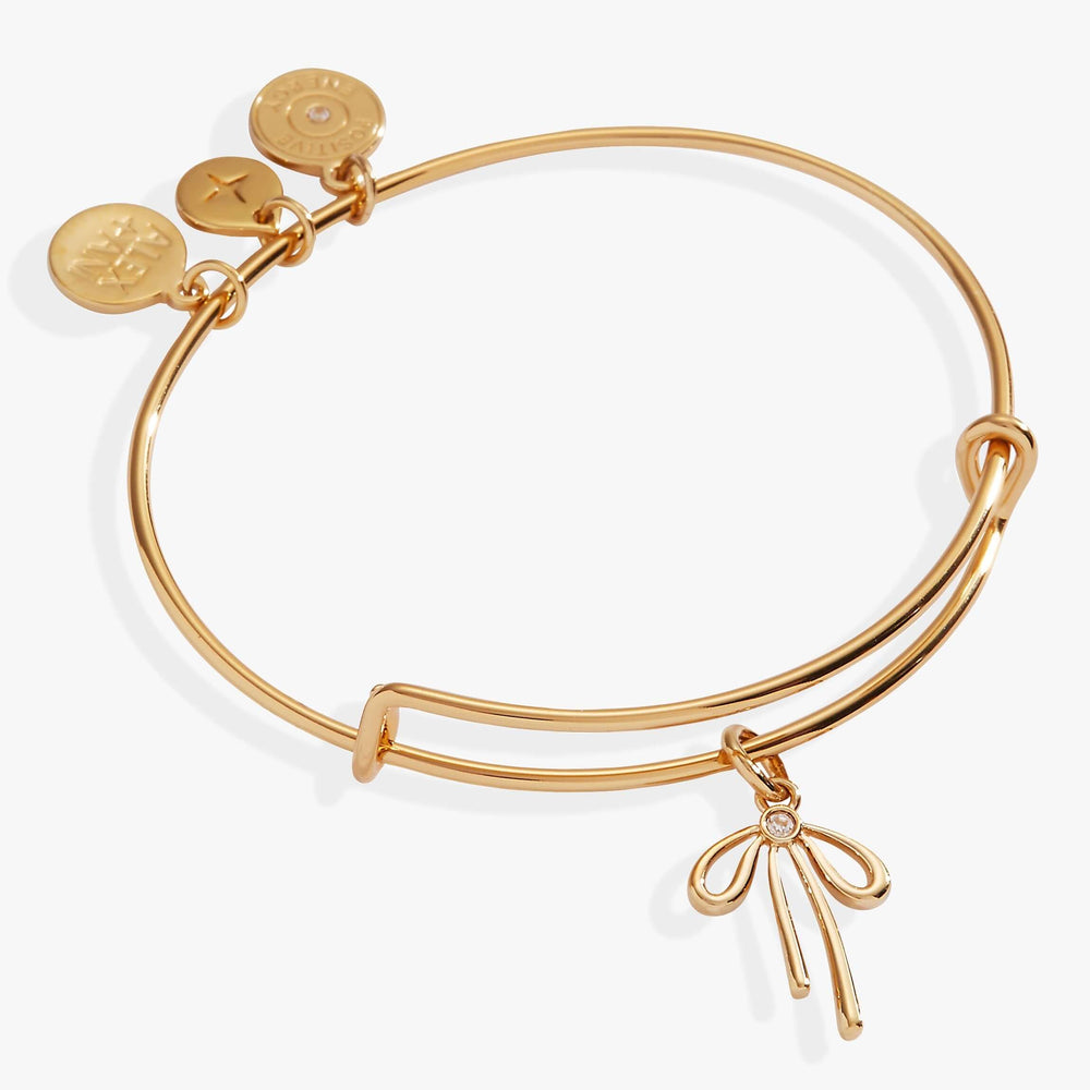 Bow Charm Bangle, Bracelets, $ 34.00, A Moment Of Now™