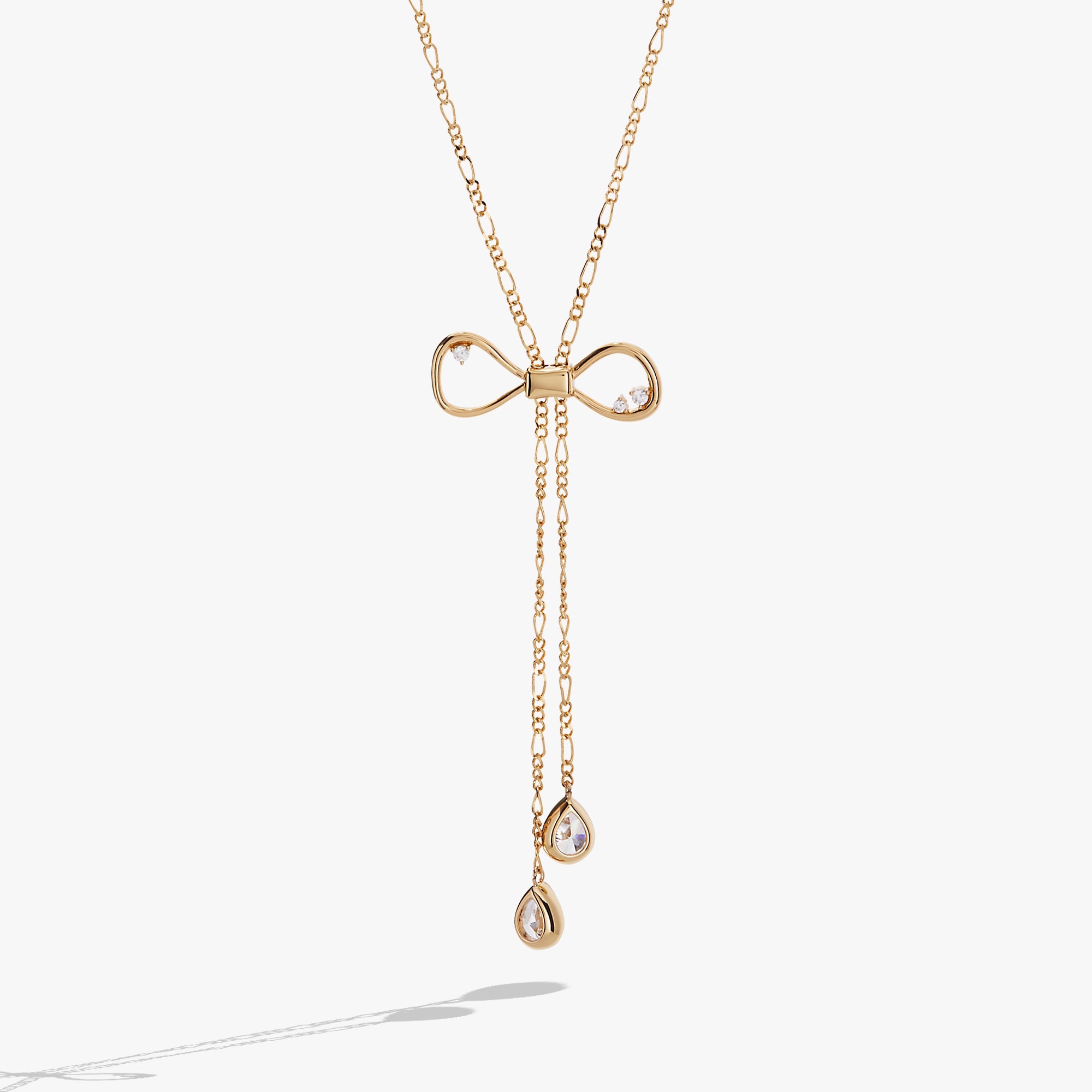 Coquette Bow Necklace, Necklaces, $ 44.00, A Moment Of Now™