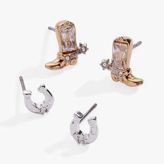 Cosmic Cowgirl Earring Stud Set of 2, Earrings, $ 44.00, A Moment Of Now™