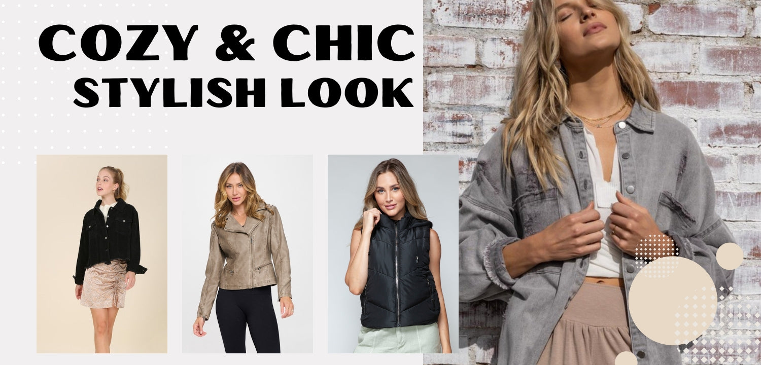 Cozy & Chic Stylish Look. Fall Fashion Collection Is Ready! 