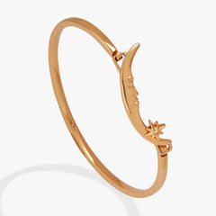 Crescent Moon Tension Bangle, Bracelets, $ 24.90, A Moment Of Now™