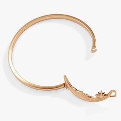 Crescent Moon Tension Bangle, Bracelets, $ 24.90, A Moment Of Now™