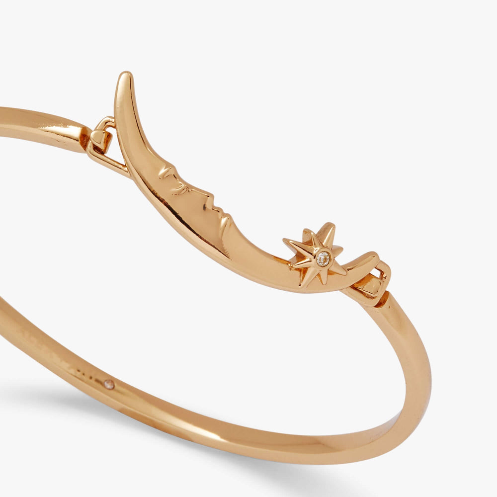 Crescent Moon Tension Bangle, Bracelets, $ 24.90, A Moment Of Now™