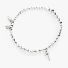 Cross Ball Chain Bracelet, Bracelets, $ 38.00, A Moment Of Now™