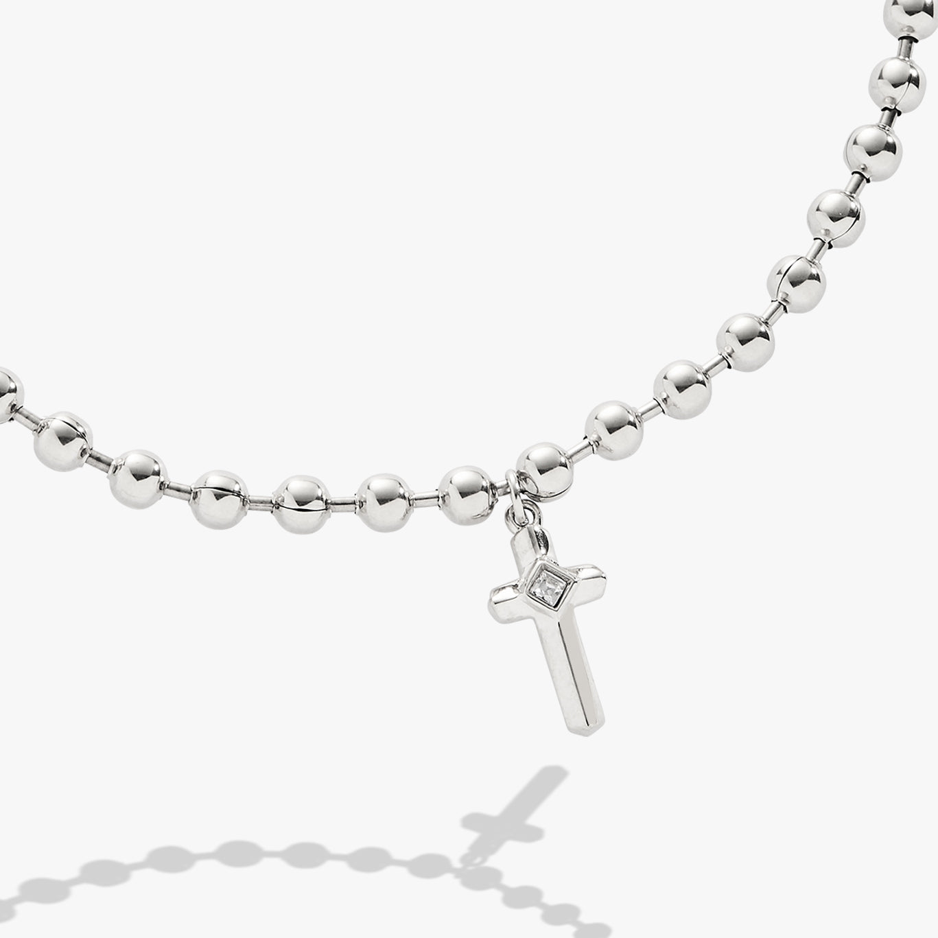 Cross Ball Chain Bracelet, Bracelets, $ 38.00, A Moment Of Now™