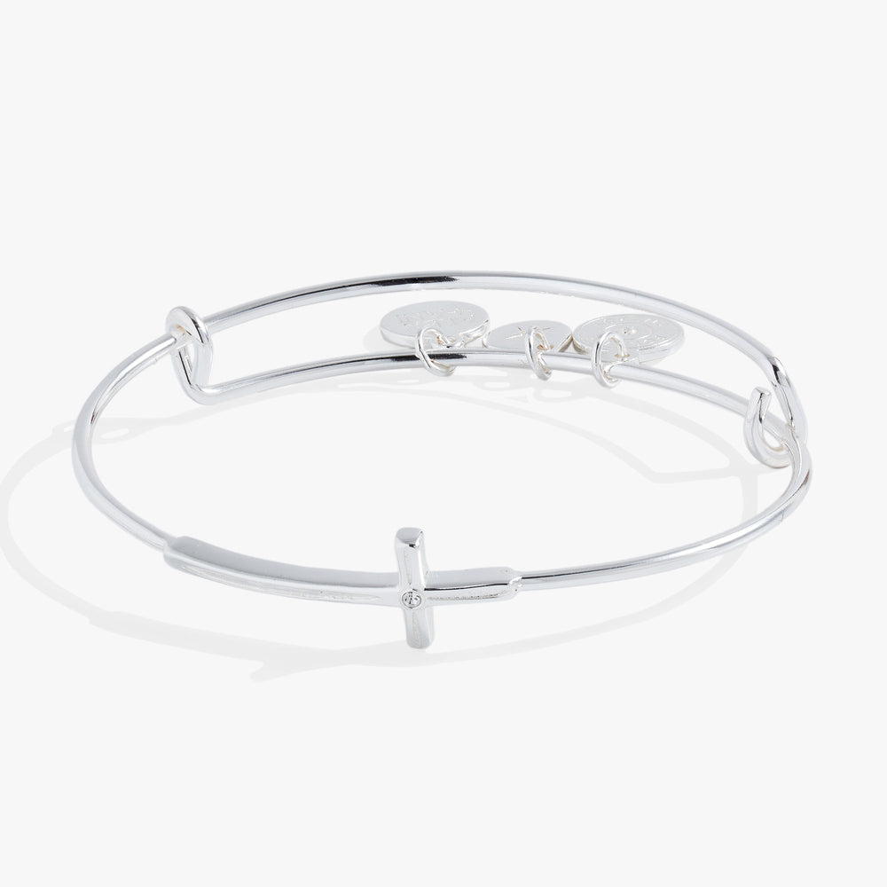 Cross Inline Bangle, Bracelets, $ 34.00, A Moment Of Now™