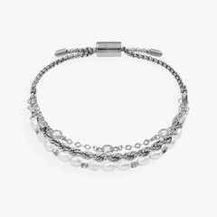 Crystal + Pearl Stranded™ Bracelet Set, Bracelets, $ 78.00, A Moment Of Now™
