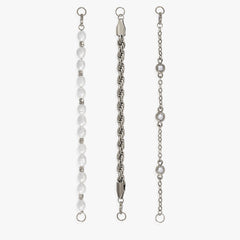 Crystal + Pearl Stranded™ Bracelet Set, Bracelets, $ 78.00, A Moment Of Now™