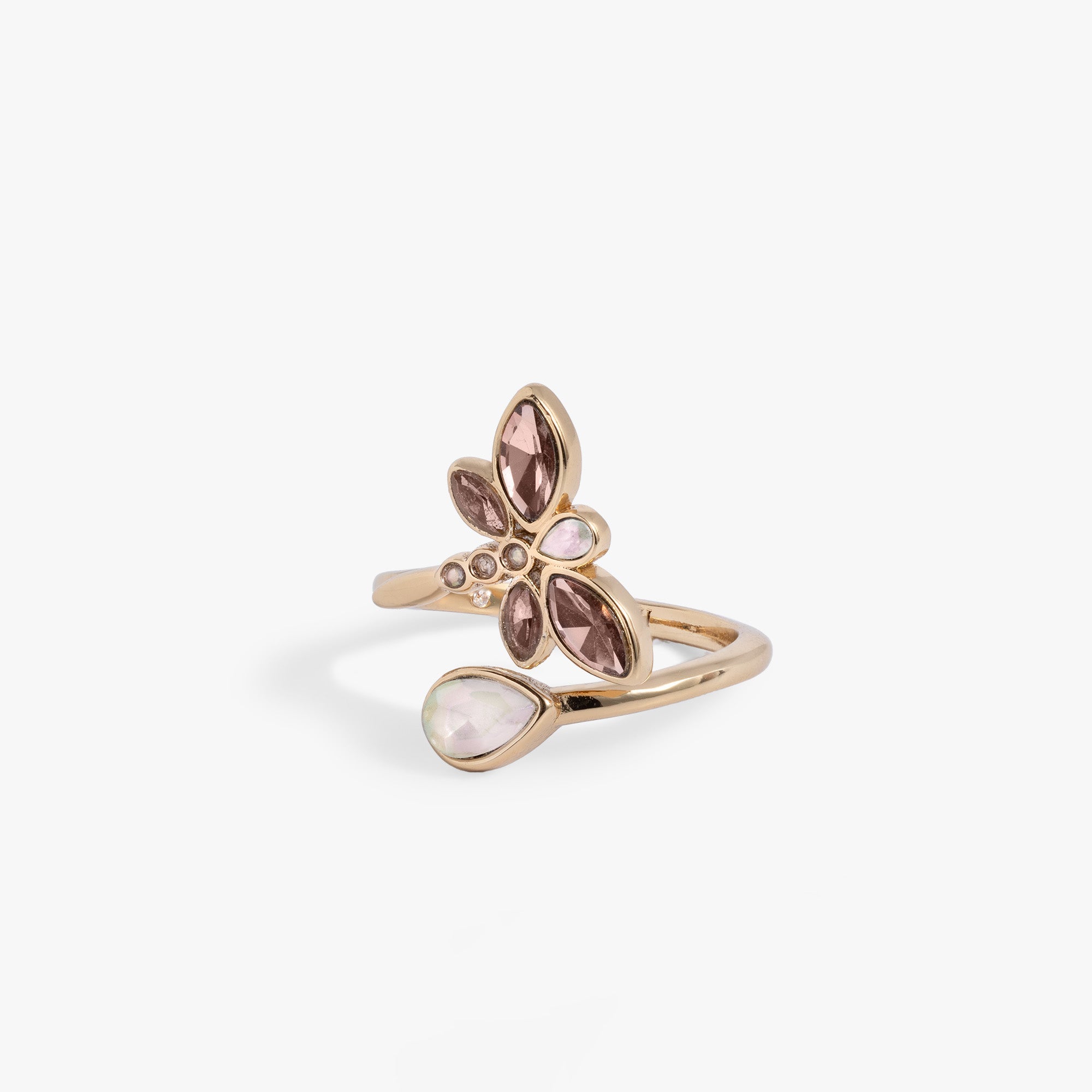 Crystal Dragonfly Ring, Rings, $ 28.00, A Moment Of Now™