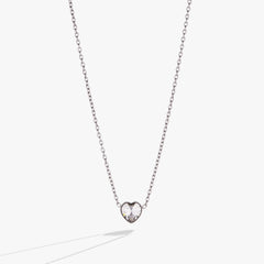 Crystal Heart Pendant Necklace, Necklaces, $ 23.90, A Moment Of Now™