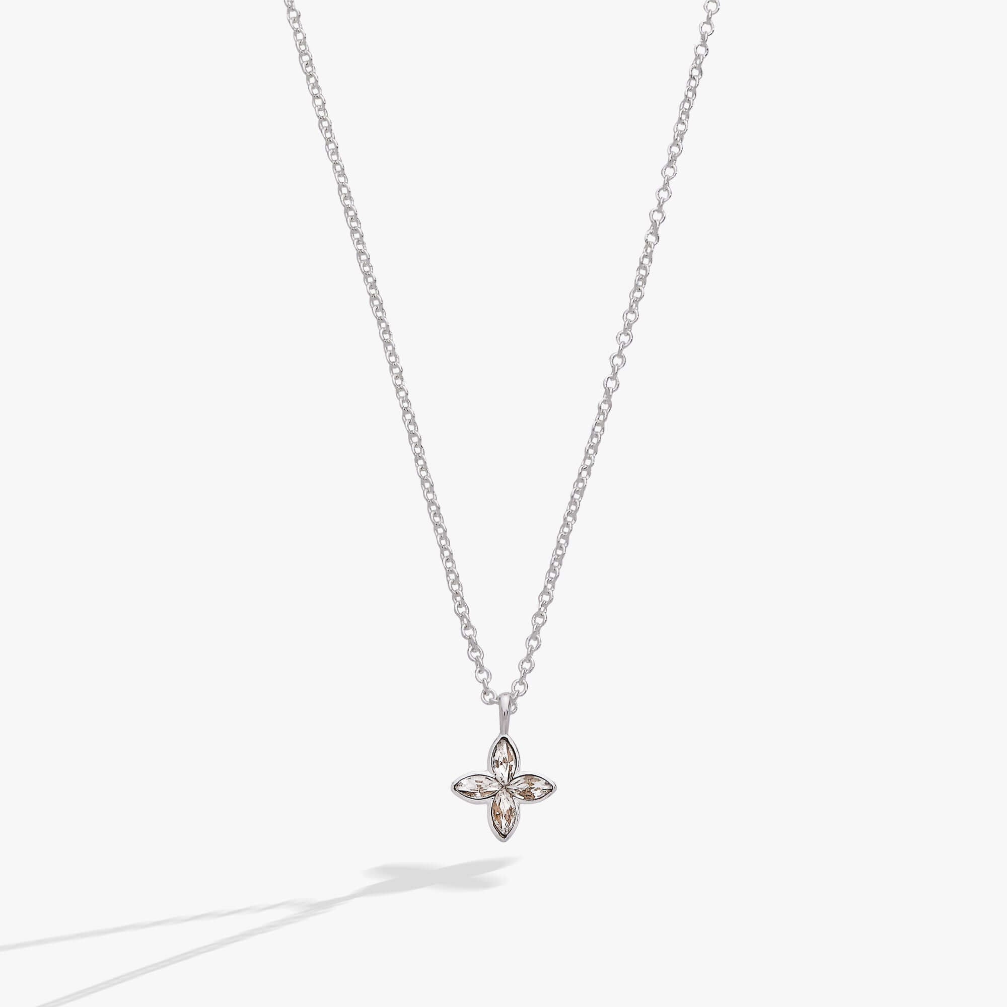 Crystal Logo Star Necklace, Necklaces, $ 44.00, A Moment Of Now™