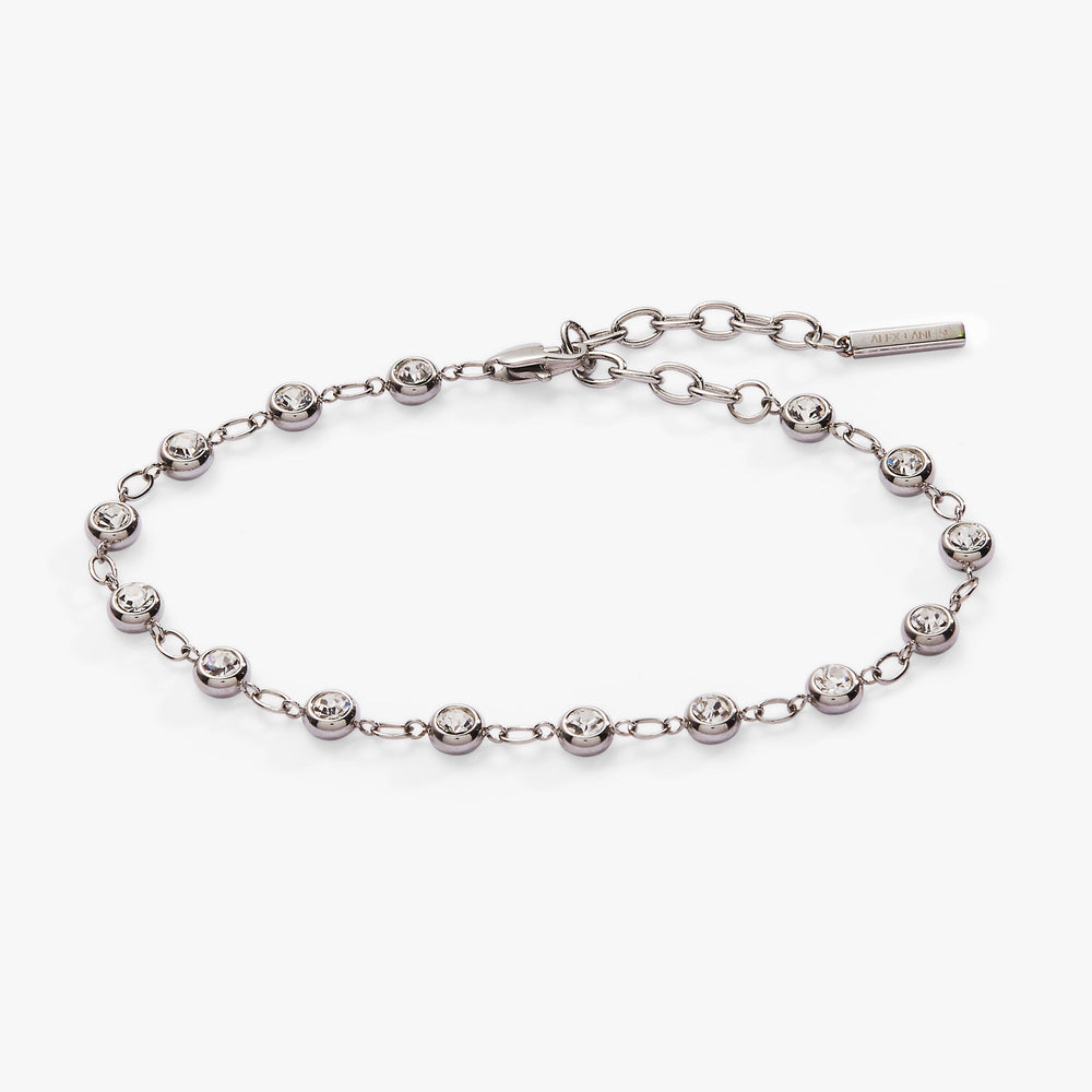 Crystal Pebble Chain Bracelet, Bracelets, $ 39.90, A Moment Of Now™