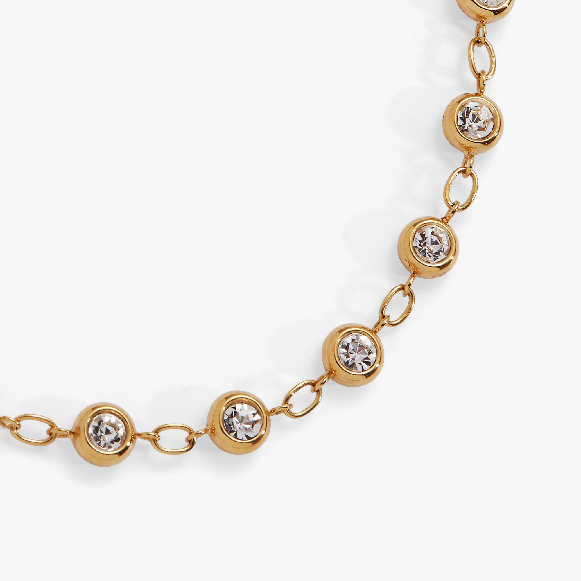 Crystal Pebble Chain Bracelet, Bracelets, $ 39.90, A Moment Of Now™