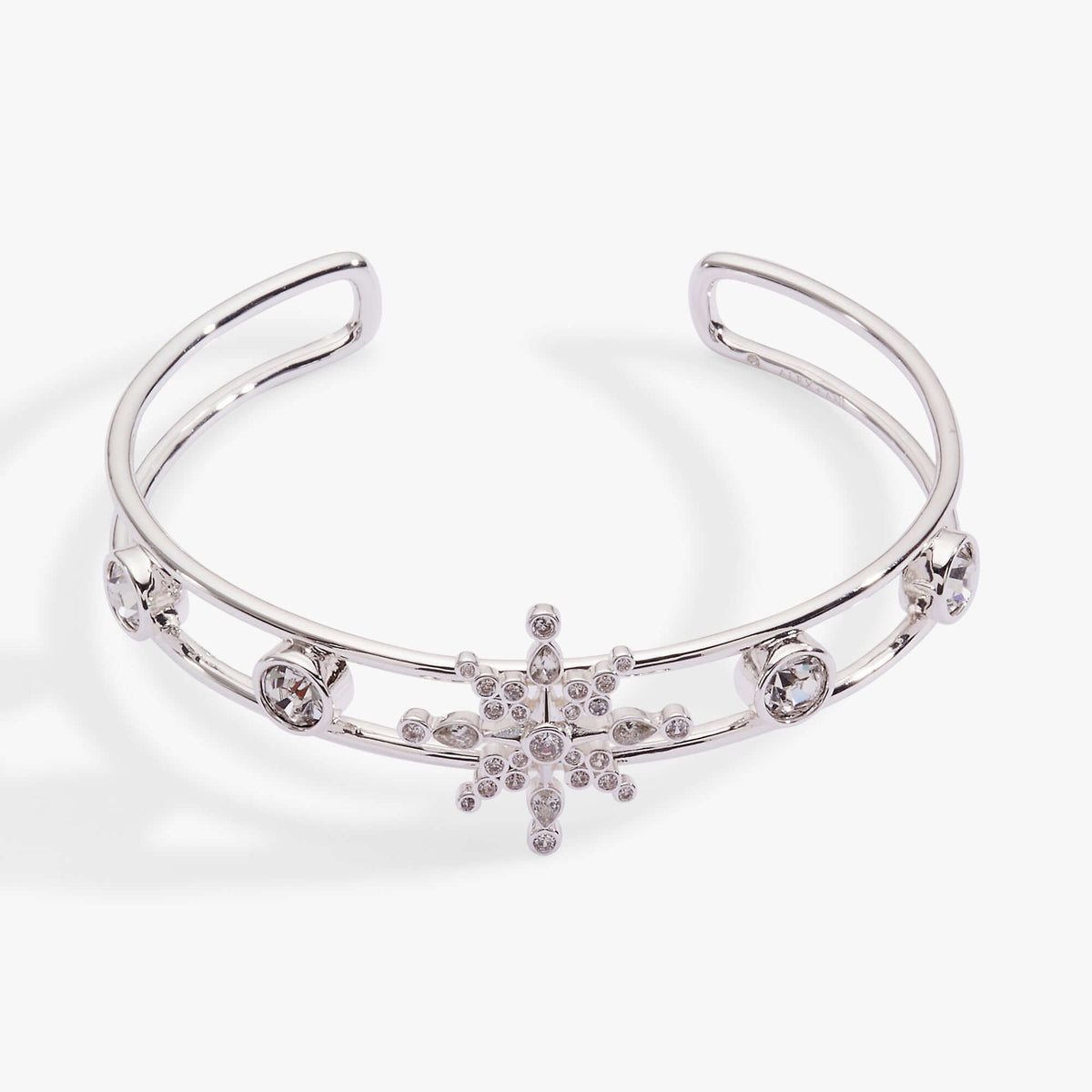 Crystal Snowflake Cuff Bracelet, Bracelets, $ 48.00, A Moment Of Now™