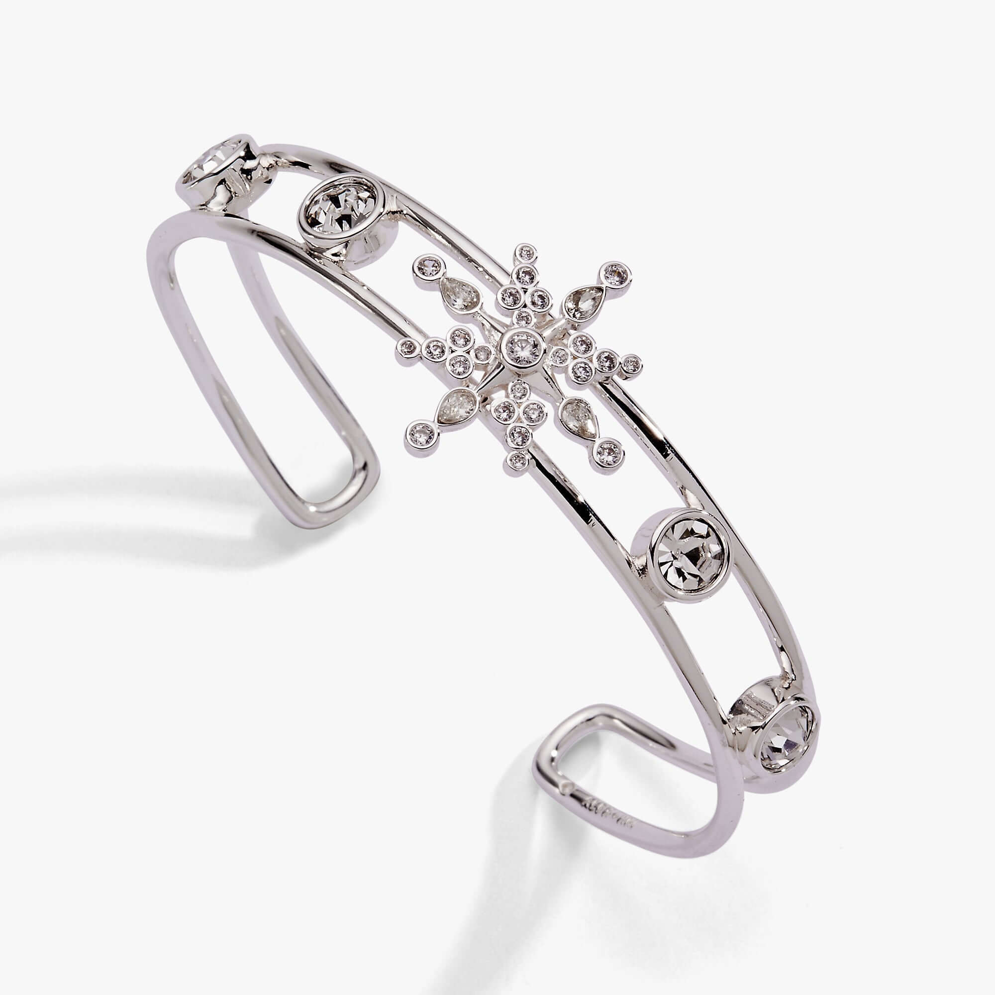 Crystal Snowflake Cuff Bracelet, Bracelets, $ 48.00, A Moment Of Now™
