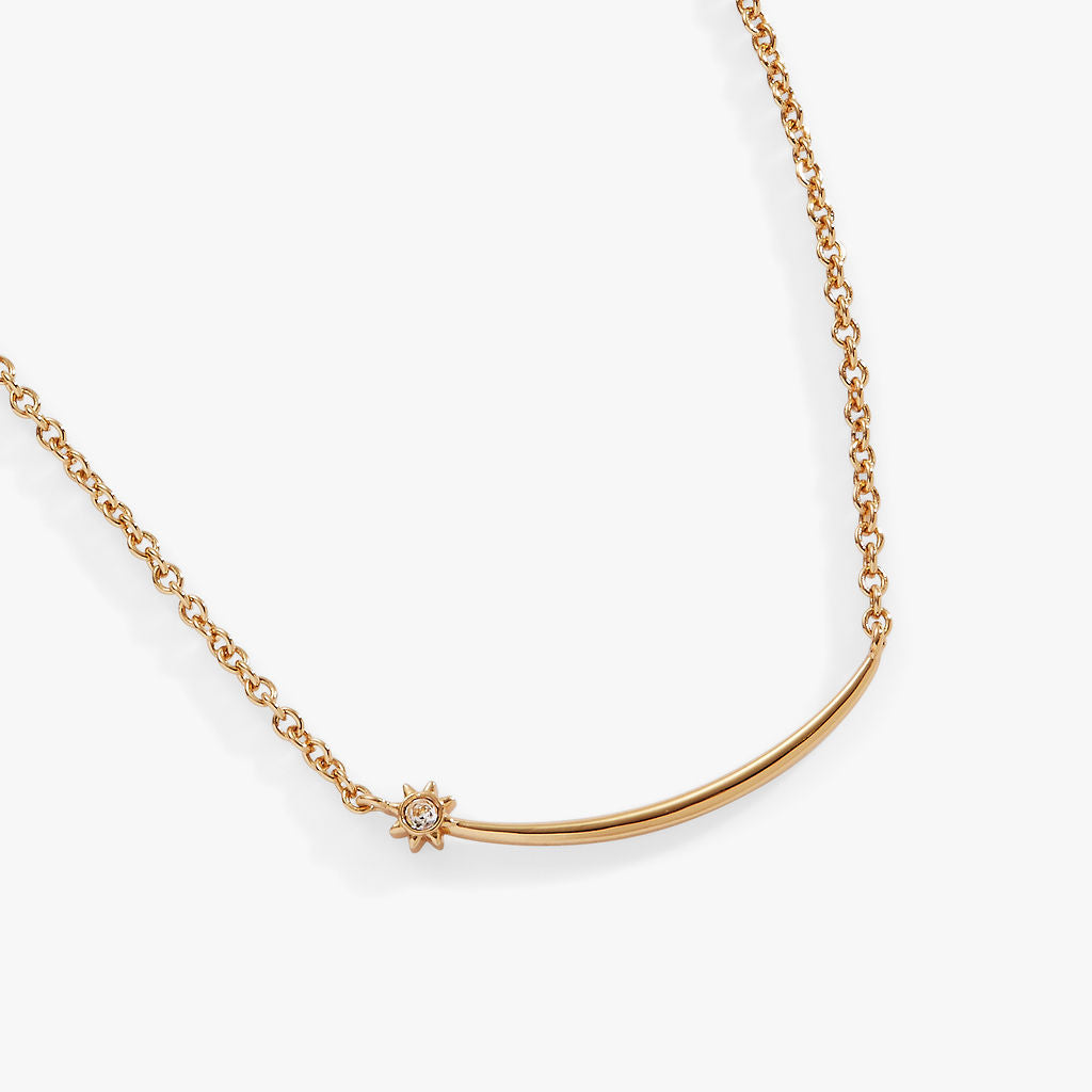 Celestial Shooting Star Necklace, Necklaces, $ 21.90, A Moment Of Now™
