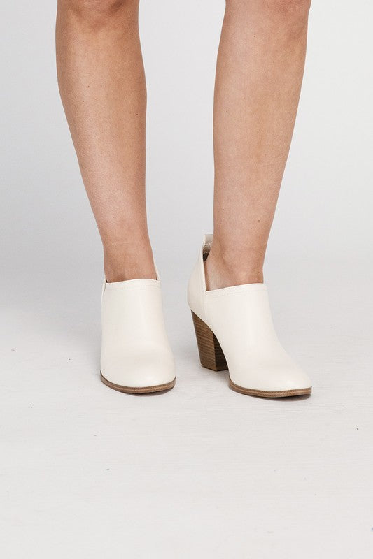 GAMEY Chic Slip On Ankle Booties Boots