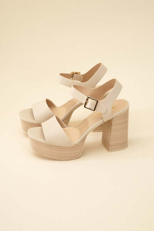 OPTIONS-S Ankle Strap Heels Sandals