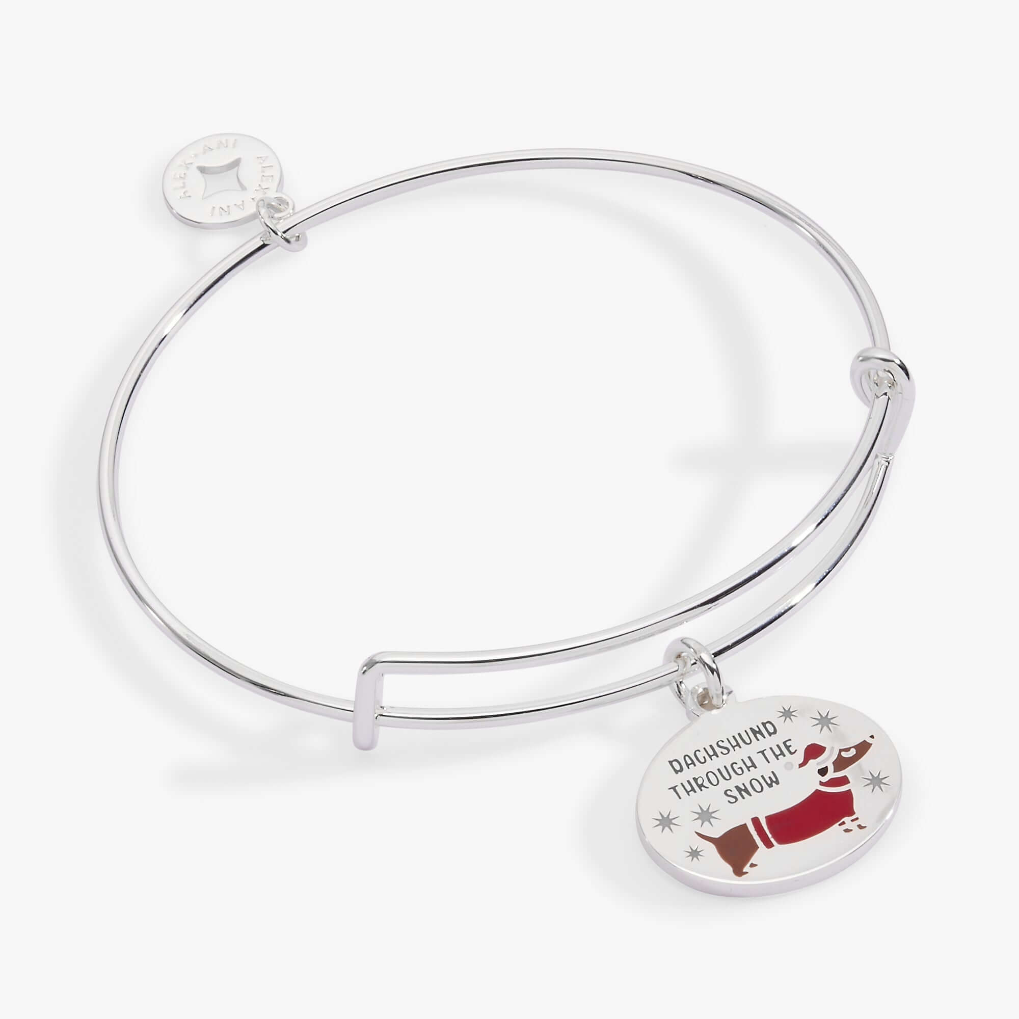 'Dachshund Through The Snow' Dog Charm Bangle, Bracelets, $ 28.00, A Moment Of Now™