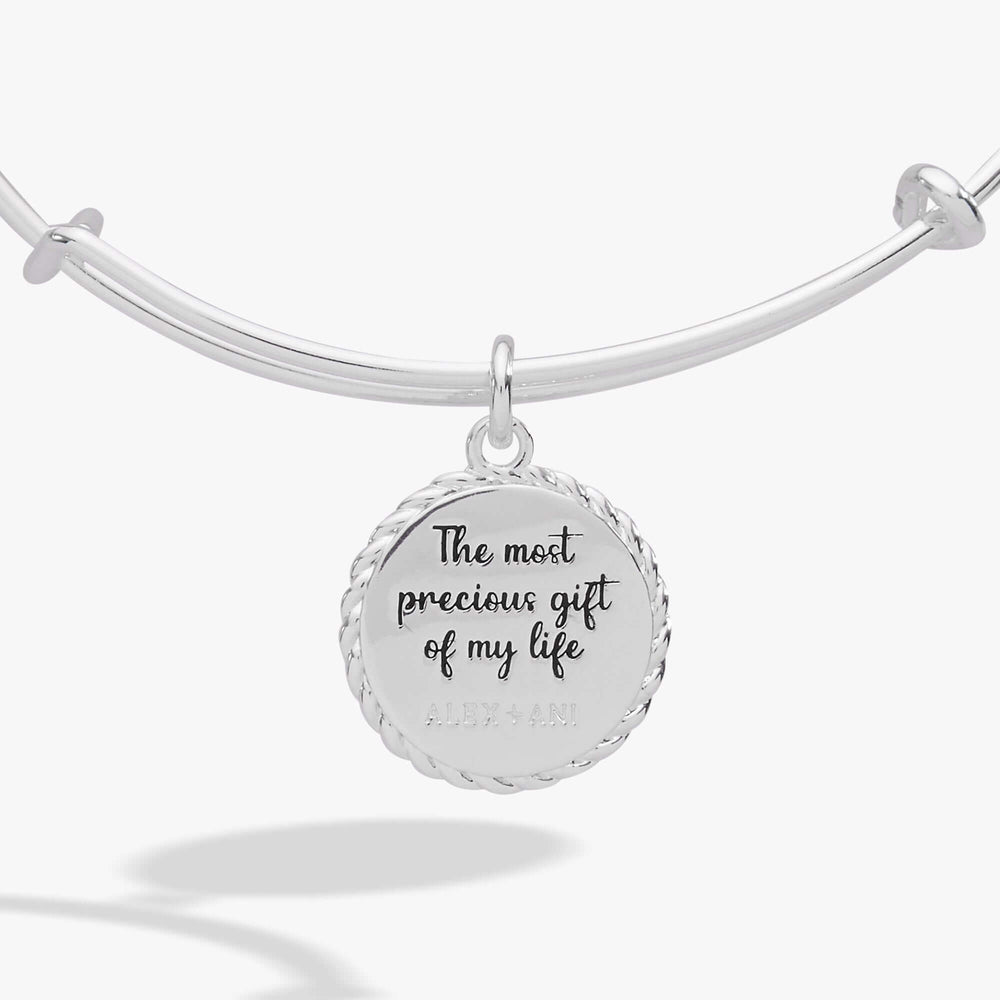 Daughter 'The Most Precious Gift Of My Life' Charm Bangle, Bracelets, $ 24.00, A Moment Of Now™