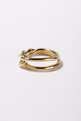 Korean Gold Plated Twisted Ring