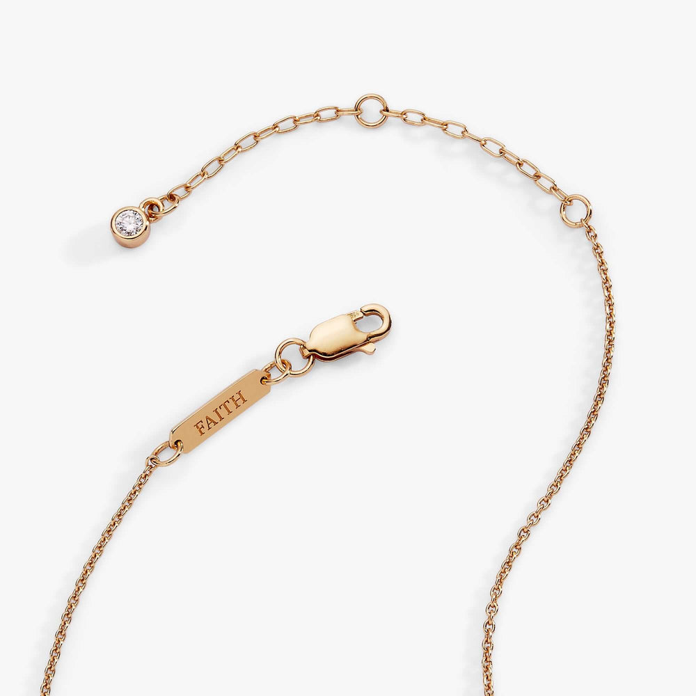 Cross Delicate Pave Crystal Pendant Necklace, Necklaces, $ 78.00, A Moment Of Now™